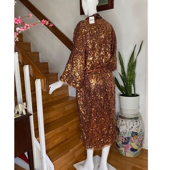 Free People Light Coming sequin duster jacket - Picture 4 of 5